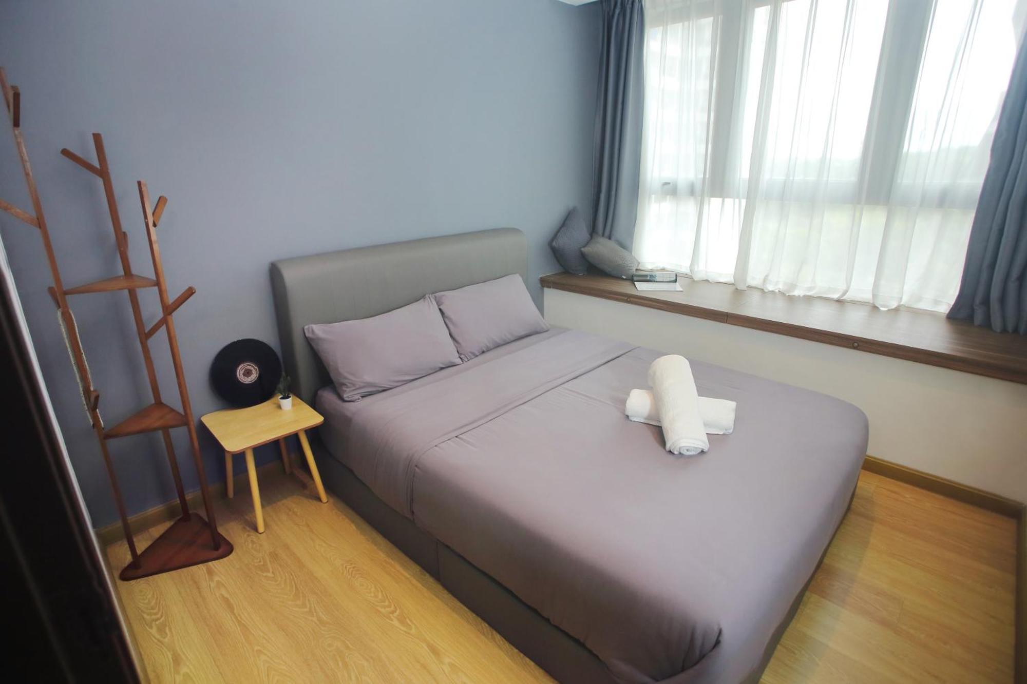 Pangsapuri Danga Bay 3br - Secret Lounge - Netflix - Dryer Johor Bahru