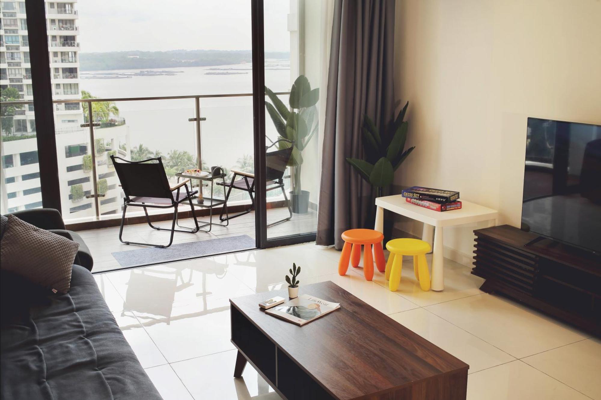 Danga Bay 3br - Secret Lounge - Netflix - Dryer Pangsapuri *