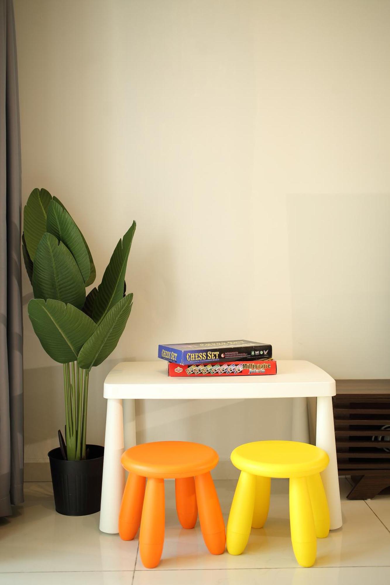 Pangsapuri Danga Bay 3br - Secret Lounge - Netflix - Dryer *