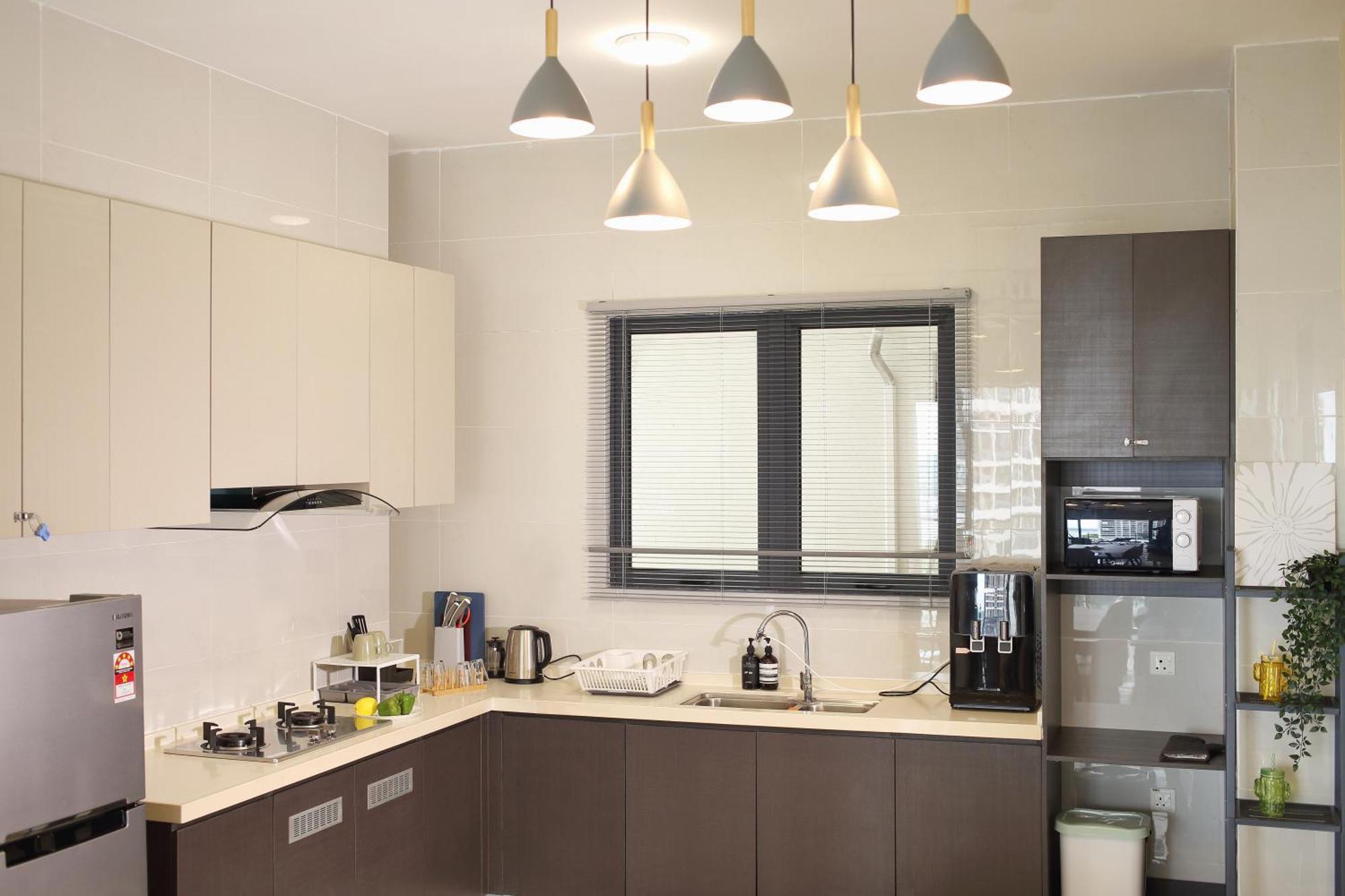 Pangsapuri Danga Bay 3br - Secret Lounge - Netflix - Dryer